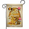 Patio Trasero G135025-BO Bee Happy Friends Double-Sided Decorative Garden Flag, Multi Color PA3910524